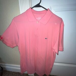 Pink vineyard vines size small polo shirt